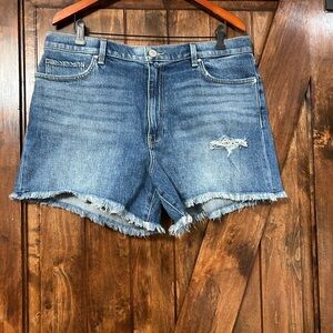 Hudson Jeans Frayed Hem Women's Shorts